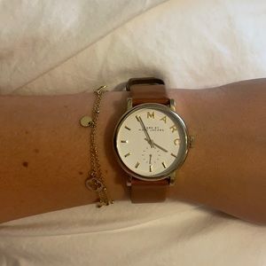 Marc Jacobs leather watch